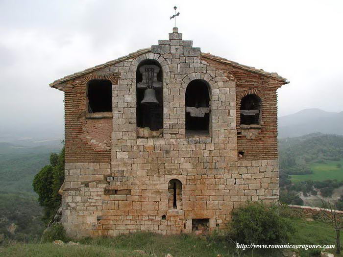 VISTA OESTE DEL TEMPLO